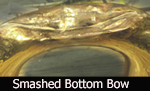 Smashed bottom bow